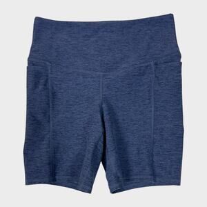 Athletic Butter Core Medium 8-10 Blue Shorts Womens